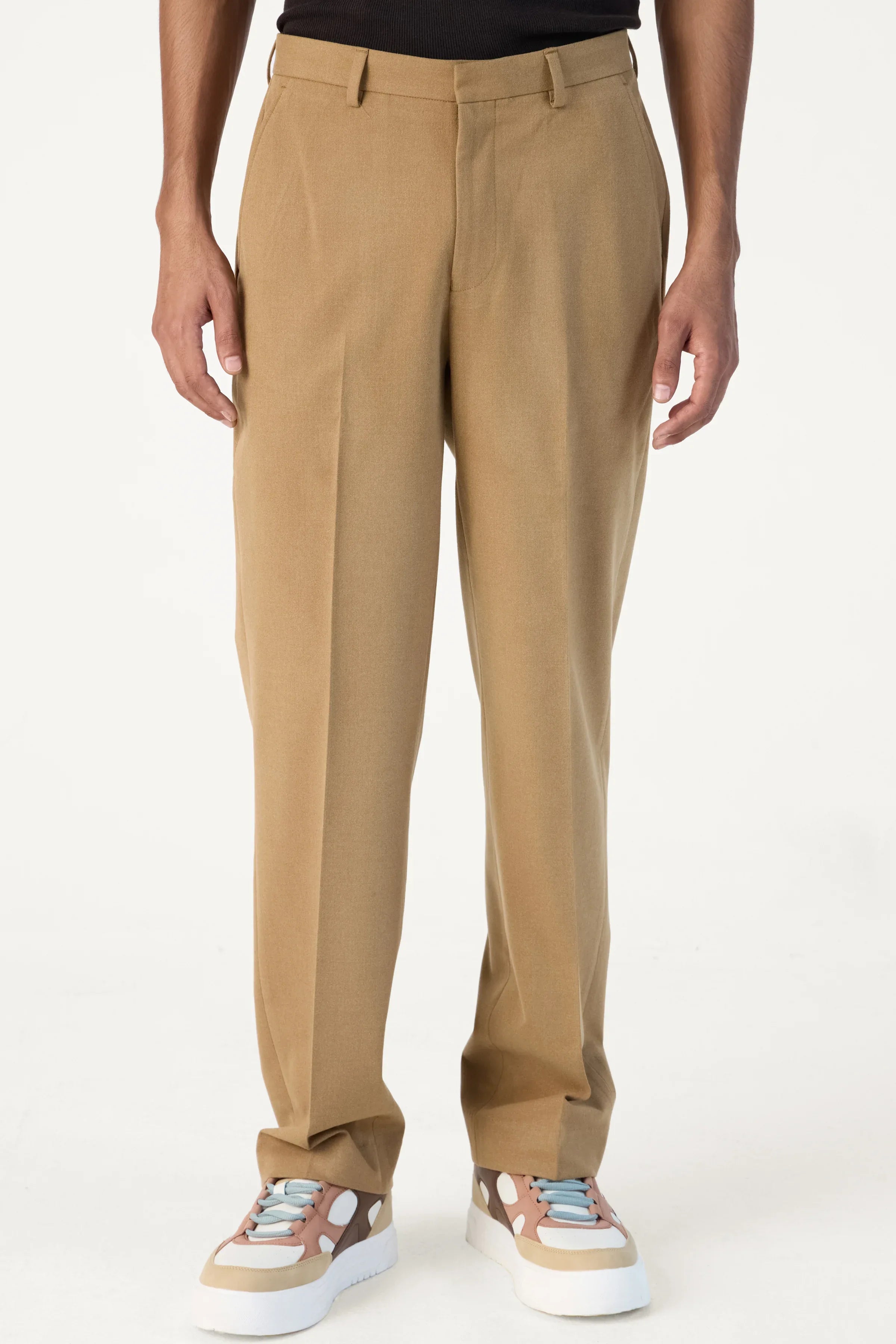 RELAXED CARPENTER TROUSERS KHAKHI - CRAIG