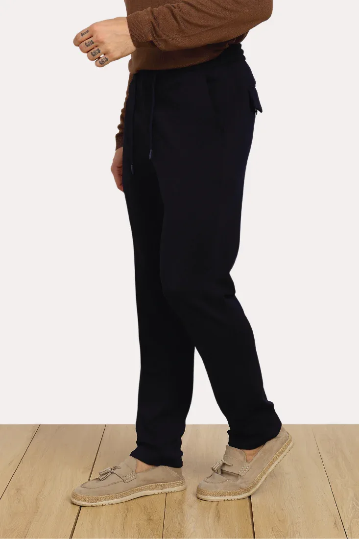COMFORT CO-ORD JOGGERS NAVY - CRAIG