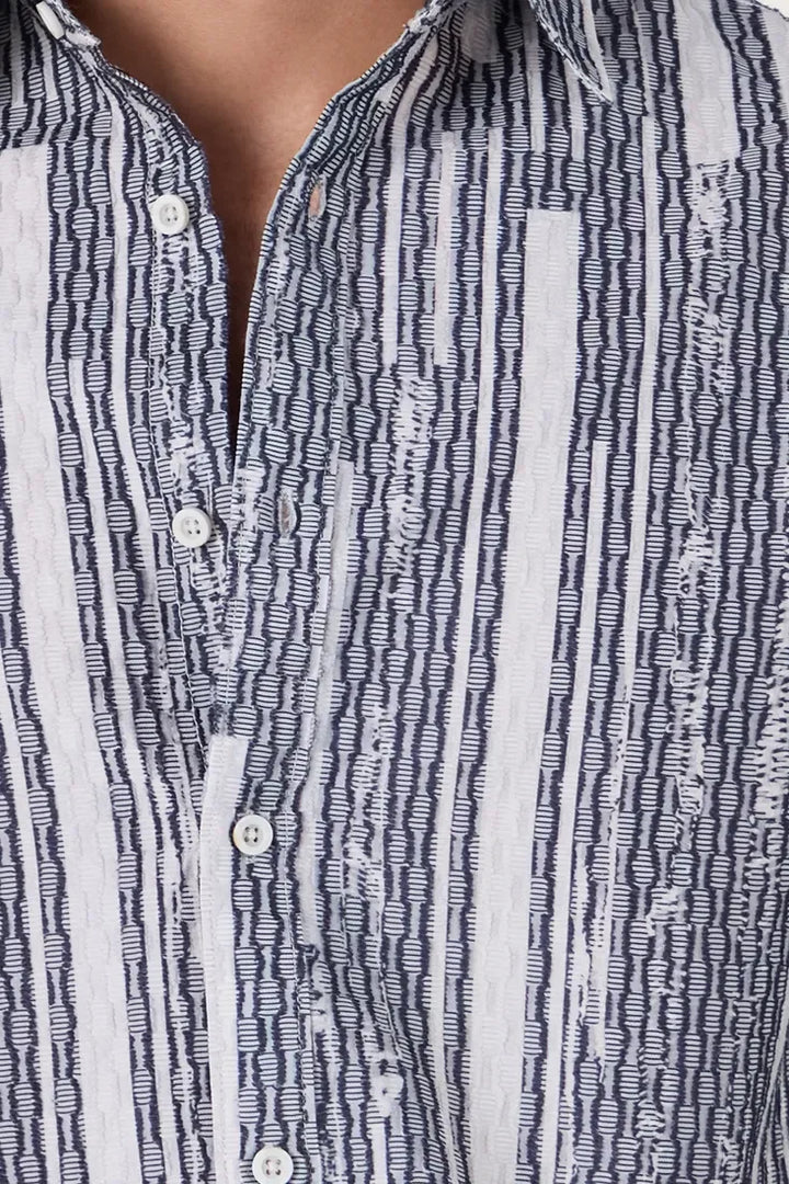 BARCODE ABSTRACT SHIRT - CRAIG
