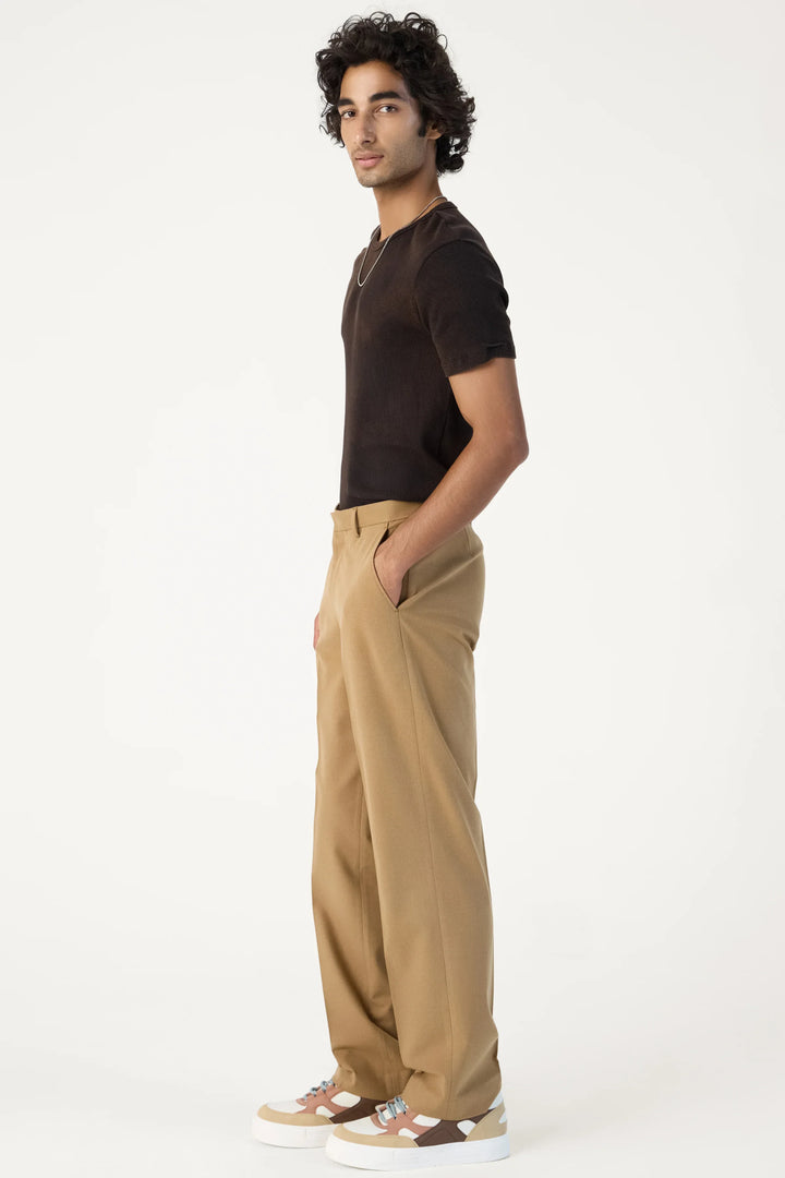 RELAXED CARPENTER TROUSERS KHAKHI - CRAIG
