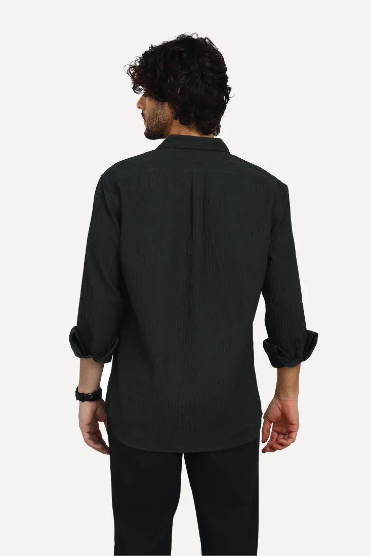NAVY EVENING SHIRT - CRAIG