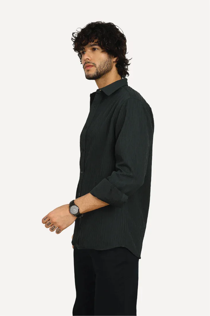 NAVY EVENING SHIRT - CRAIG