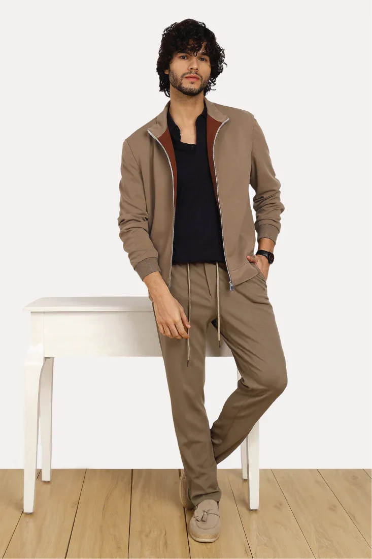 COMFORT CO-ORD JOGGERS BEIGE - CRAIG