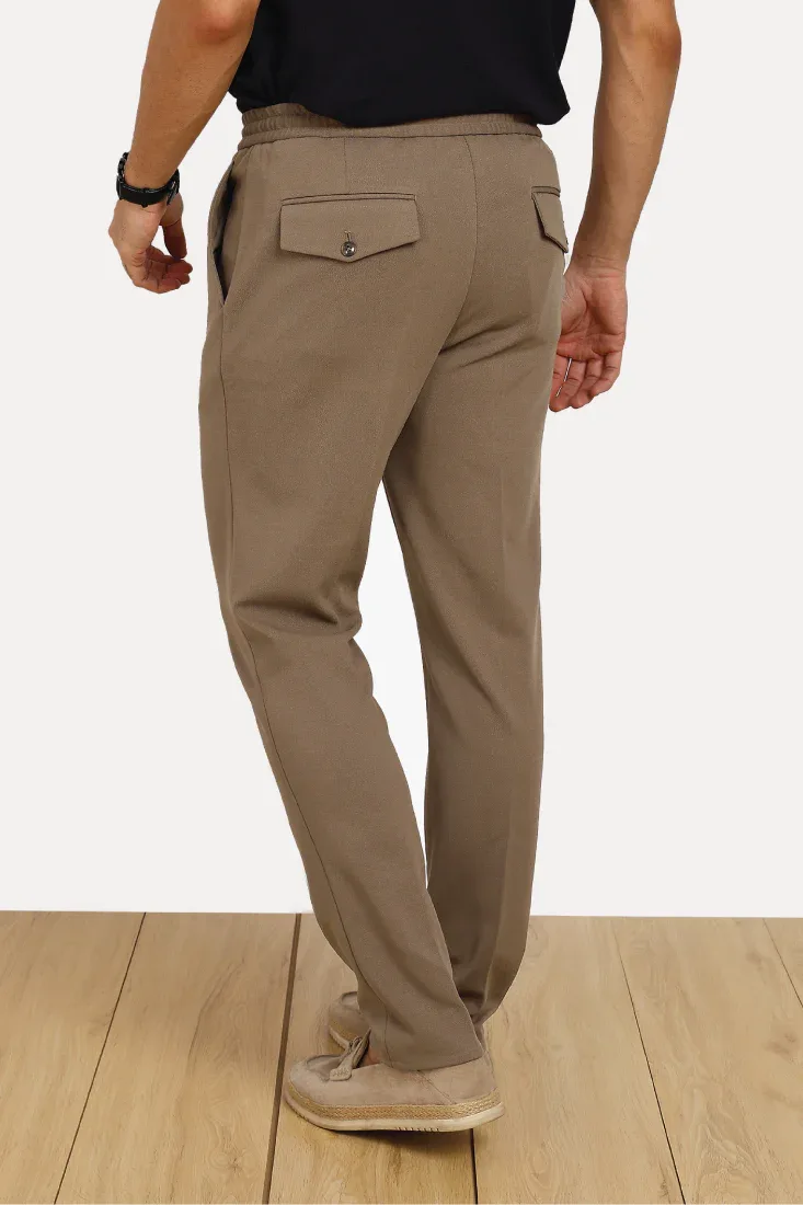 COMFORT CO-ORD JOGGERS BEIGE - CRAIG