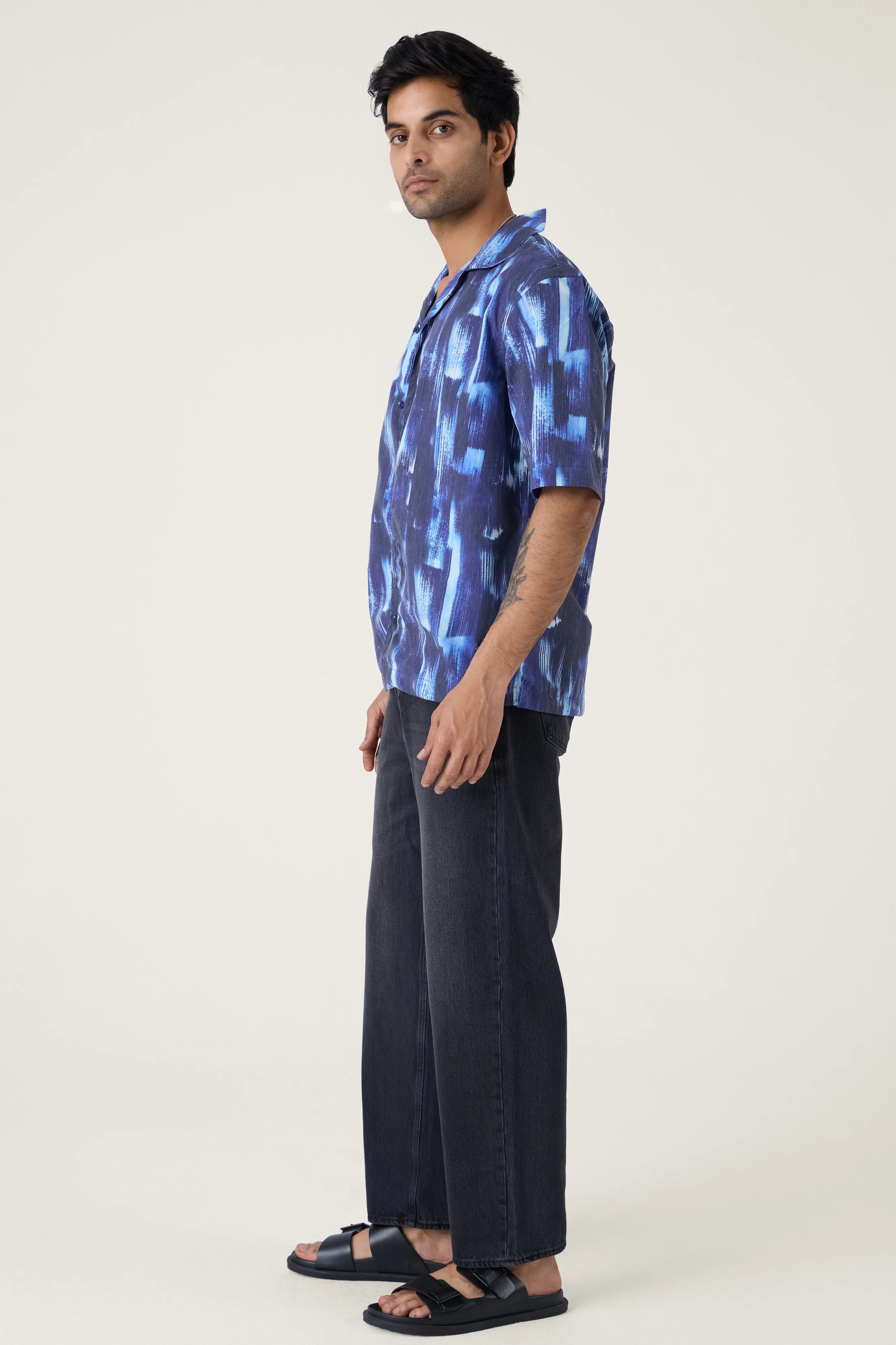 NIGHT SKY PRINTED SHIRT - Craig Men