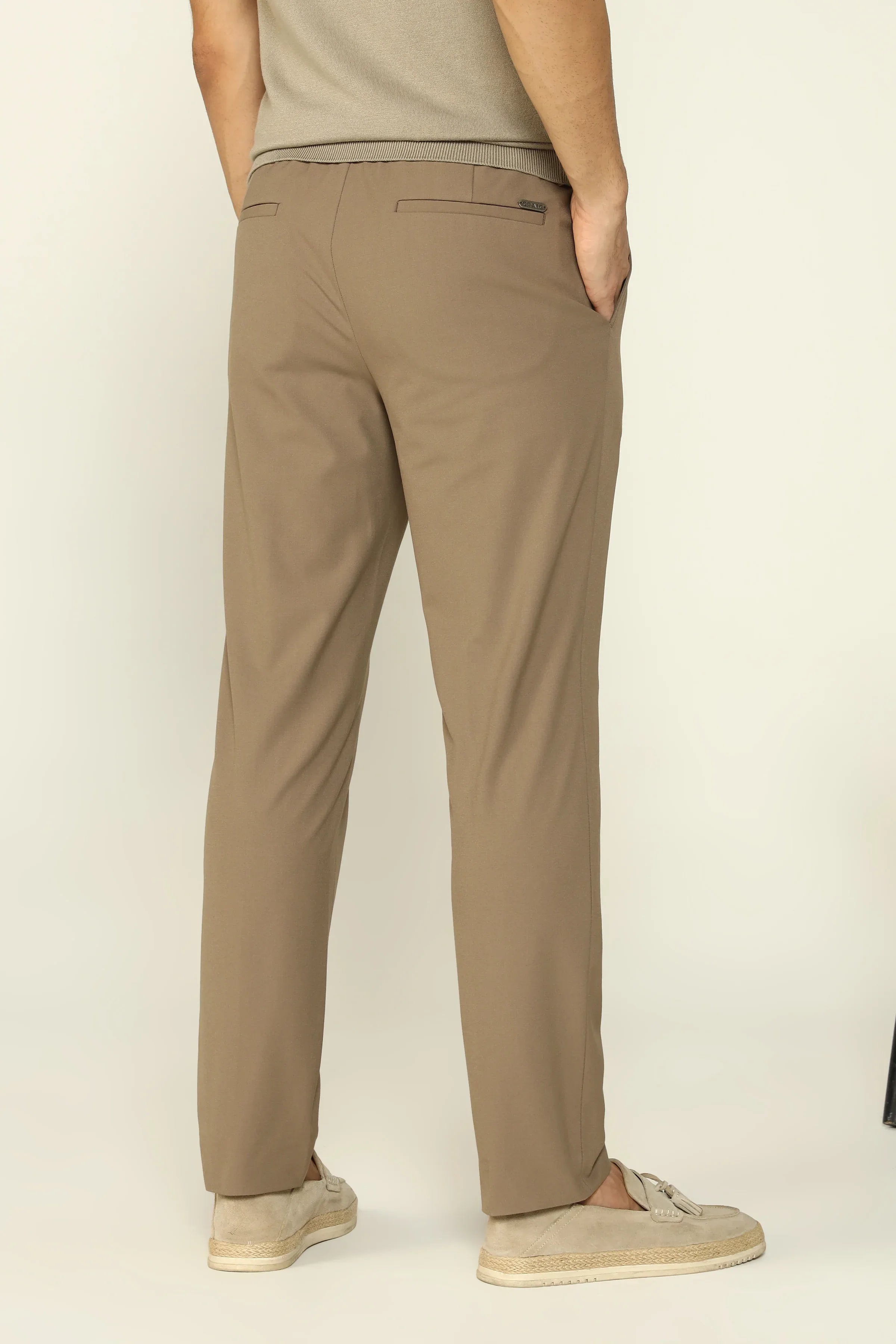 EASYCARE JOGGER TROUSERS KHAKHI - CRAIG