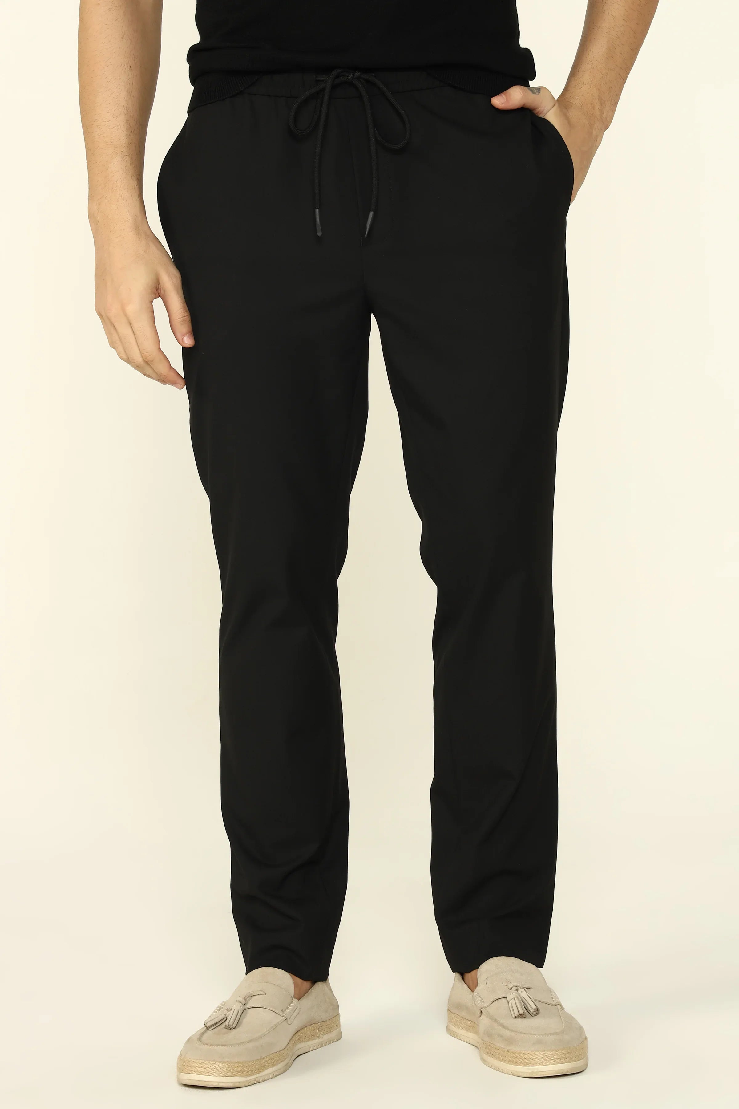 EASYCARE JOGGER TROUSERS BLACK - CRAIG