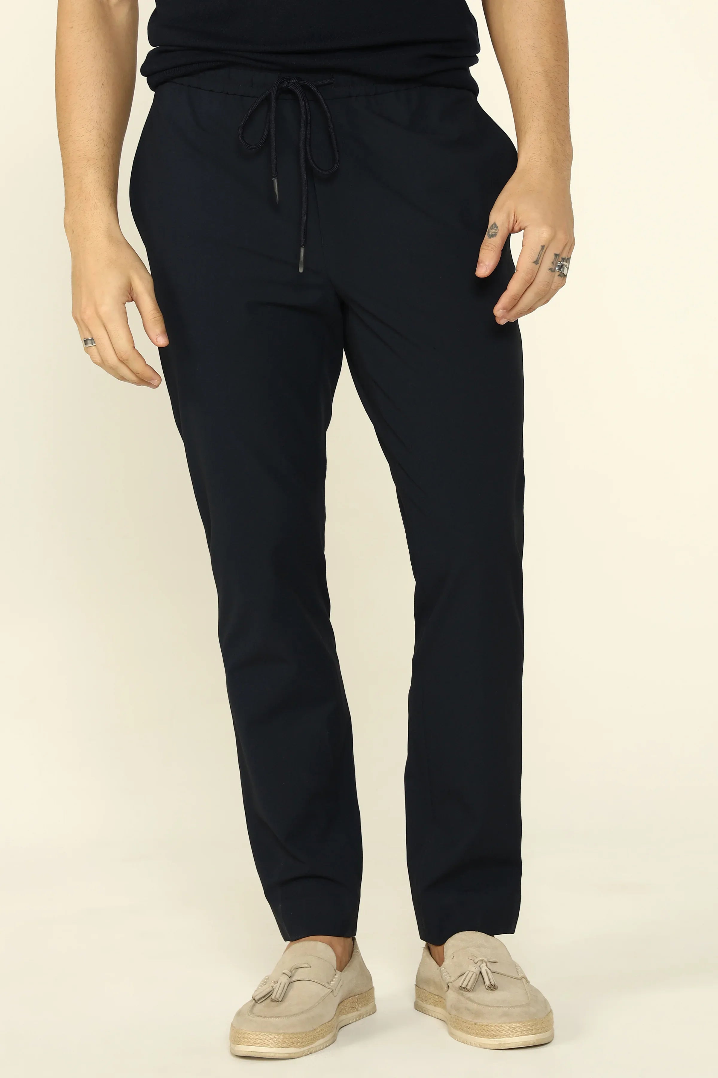 EASYCARE JOGGER TROUSERS NAVY - CRAIG