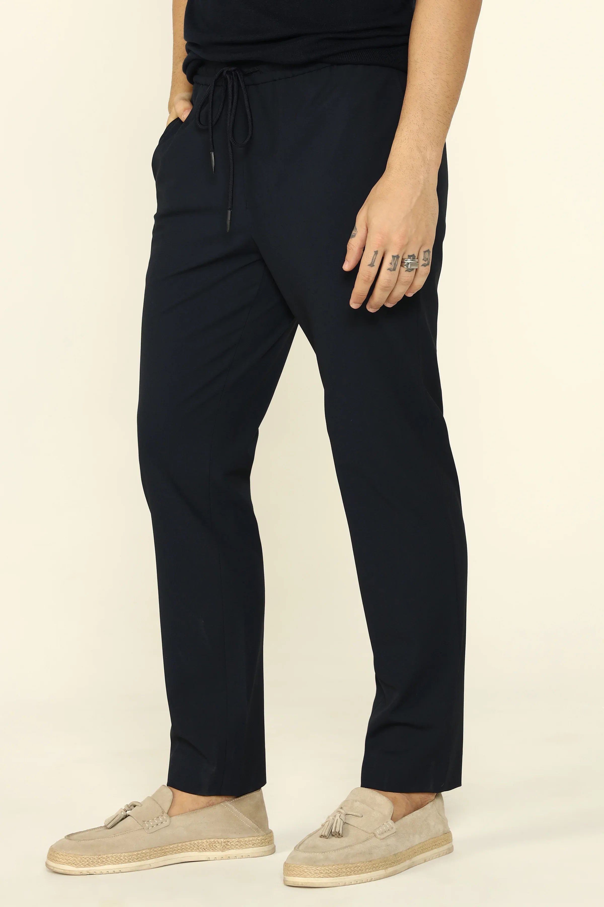 EASYCARE JOGGER TROUSERS NAVY - CRAIG