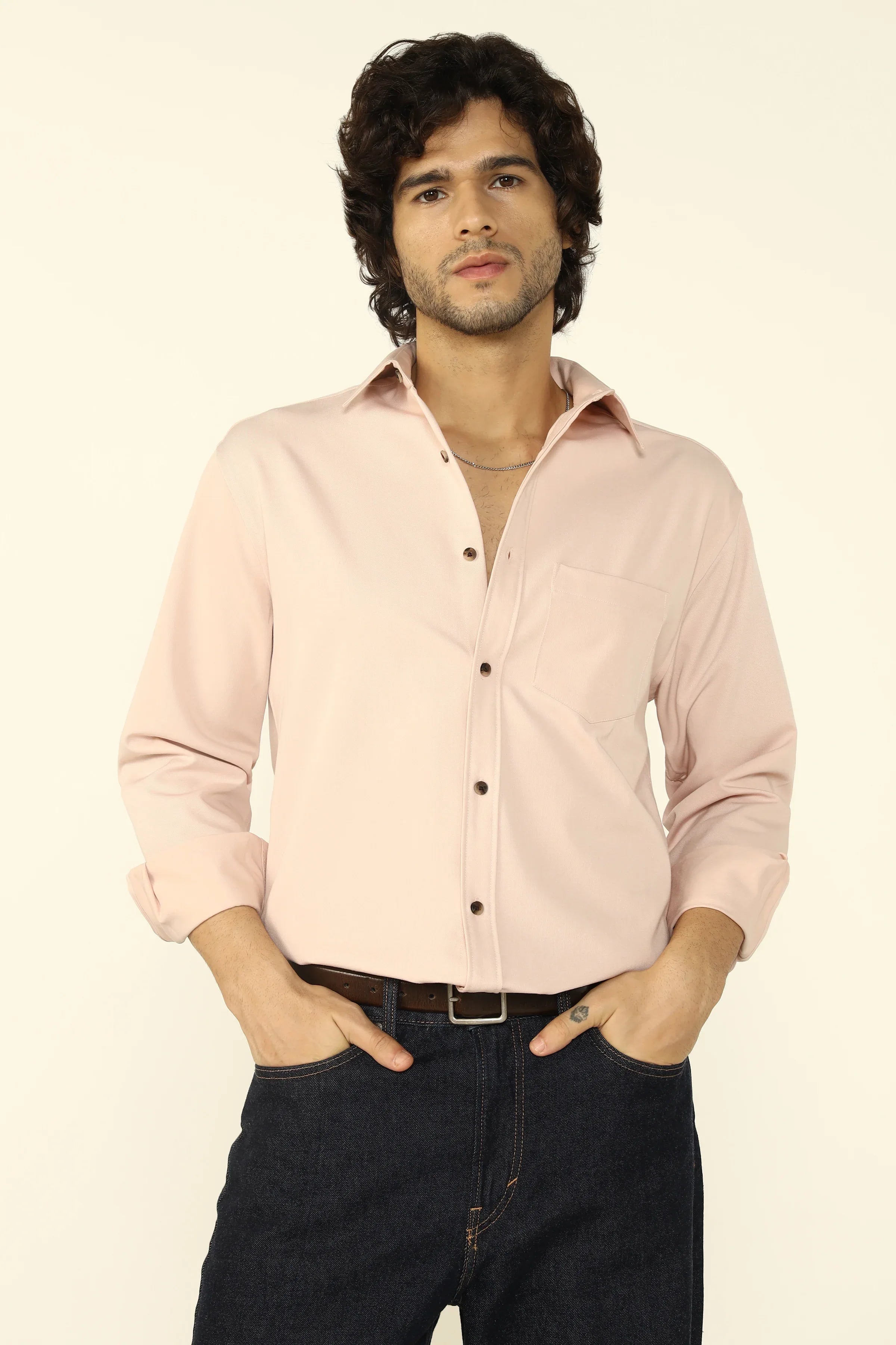 ROSE COTTON TWILL SHIRT - CRAIG