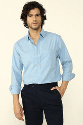 BLUE OXFORD SHIRT - CRAIG