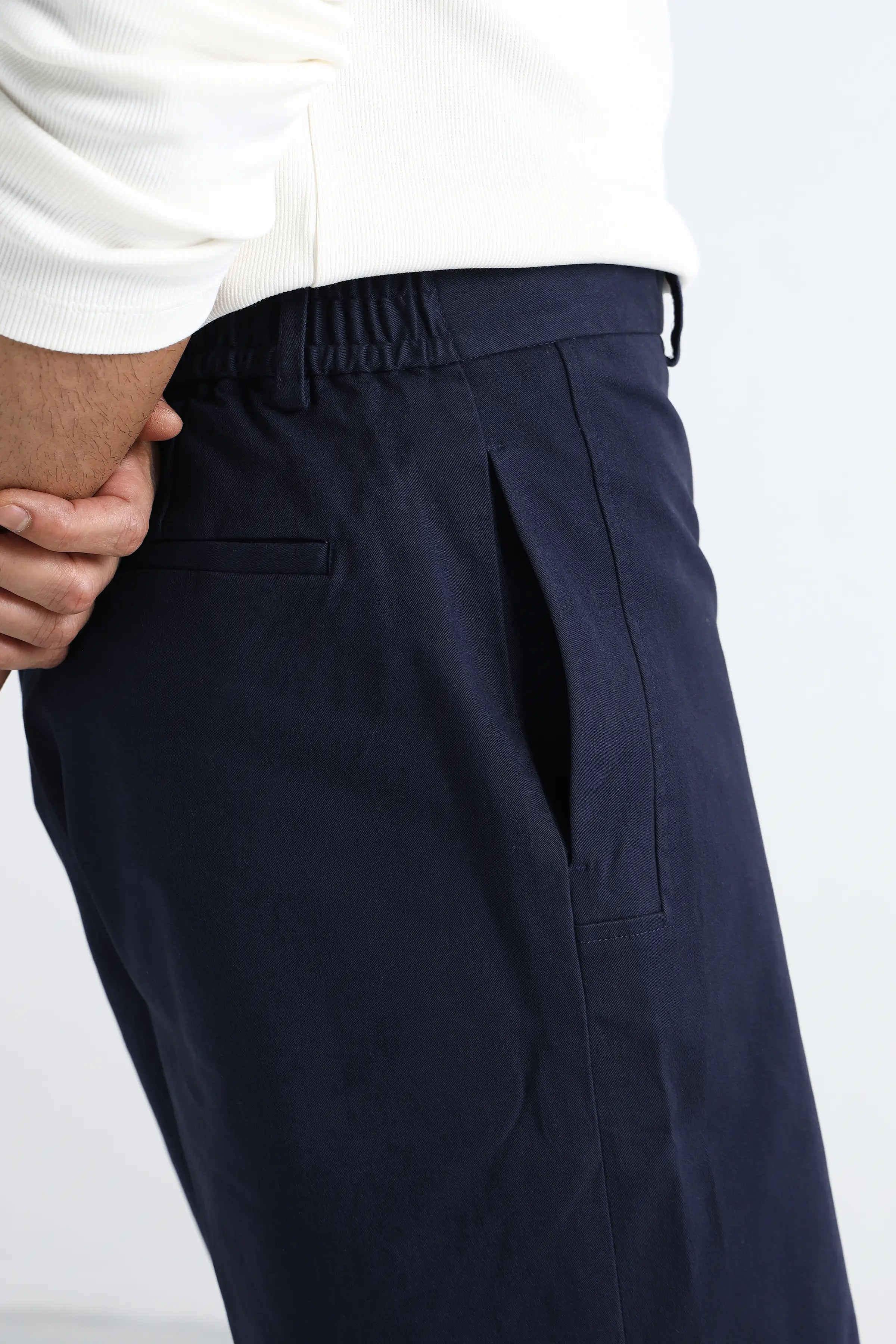 Navy Longline Shorts
