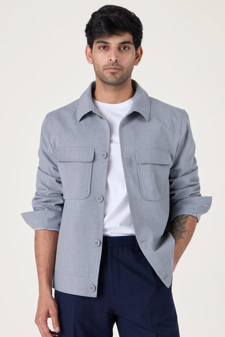 GREY PEACHY JACKET - CRAIG