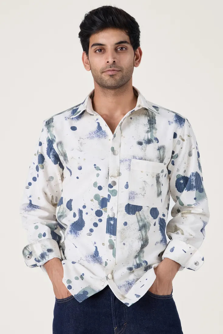 SPLASH PRINTED SHIRT