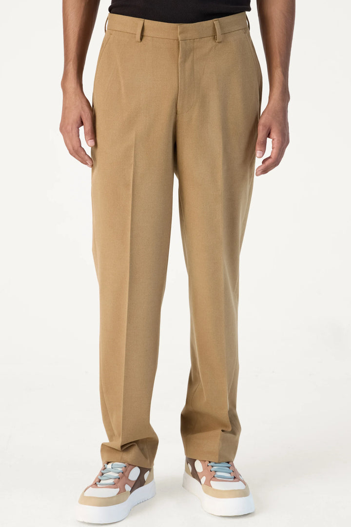 RELAXED CARPENTER TROUSERS KHAKHI - CRAIG