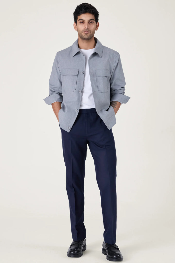 GREY PEACHY JACKET - CRAIG