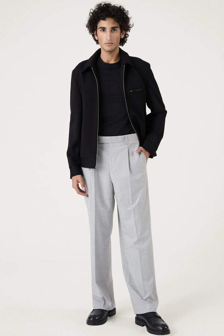 HARRINGTON BLACK BOMBER - CRAIG