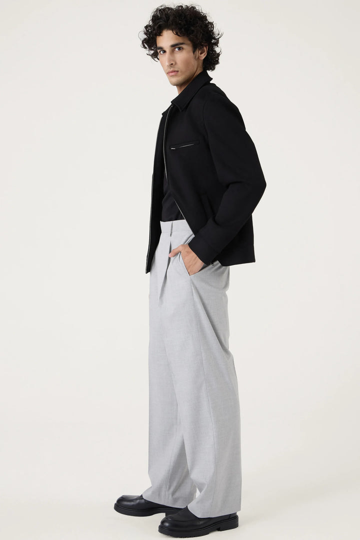 HARRINGTON BLACK BOMBER - CRAIG