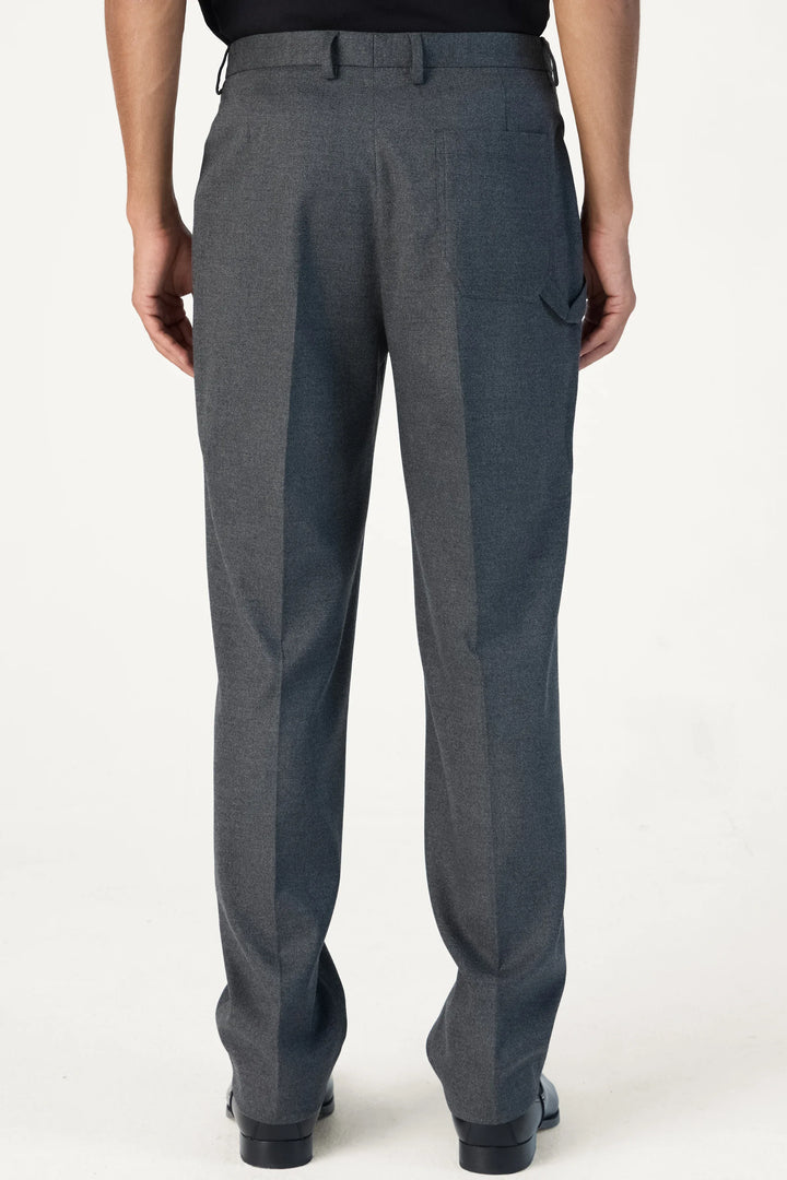 RELAXED CARPENTER TROUSERS GREY - CRAIG