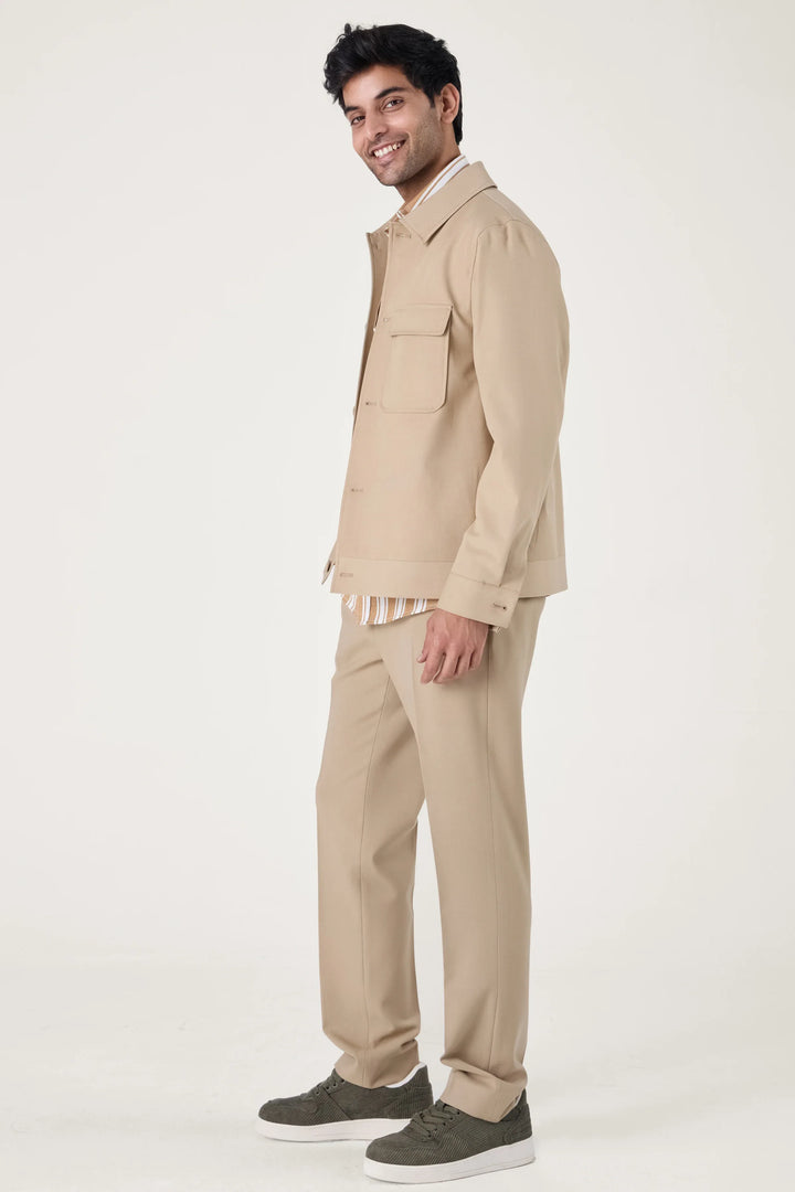 BEIGE PEACHY JACKET - CRAIG