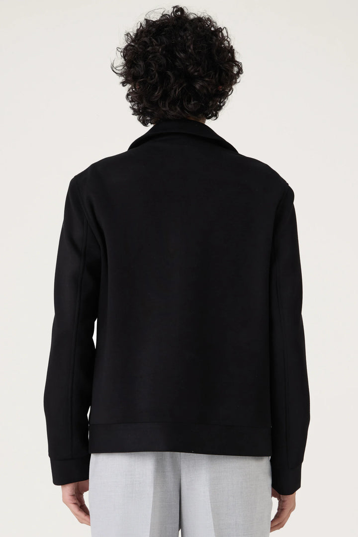 HARRINGTON BLACK BOMBER - CRAIG