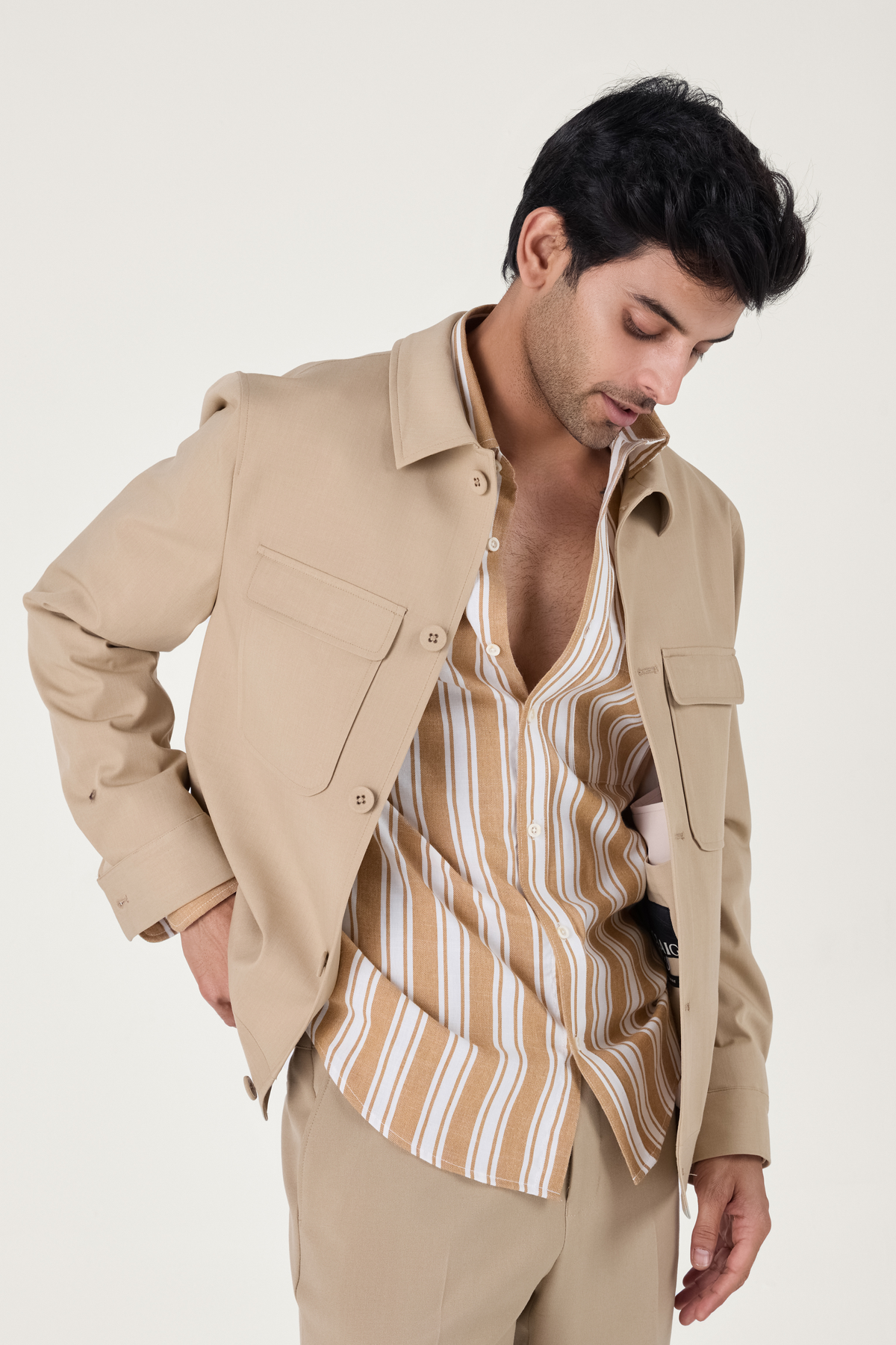 BEIGE PEACHY JACKET