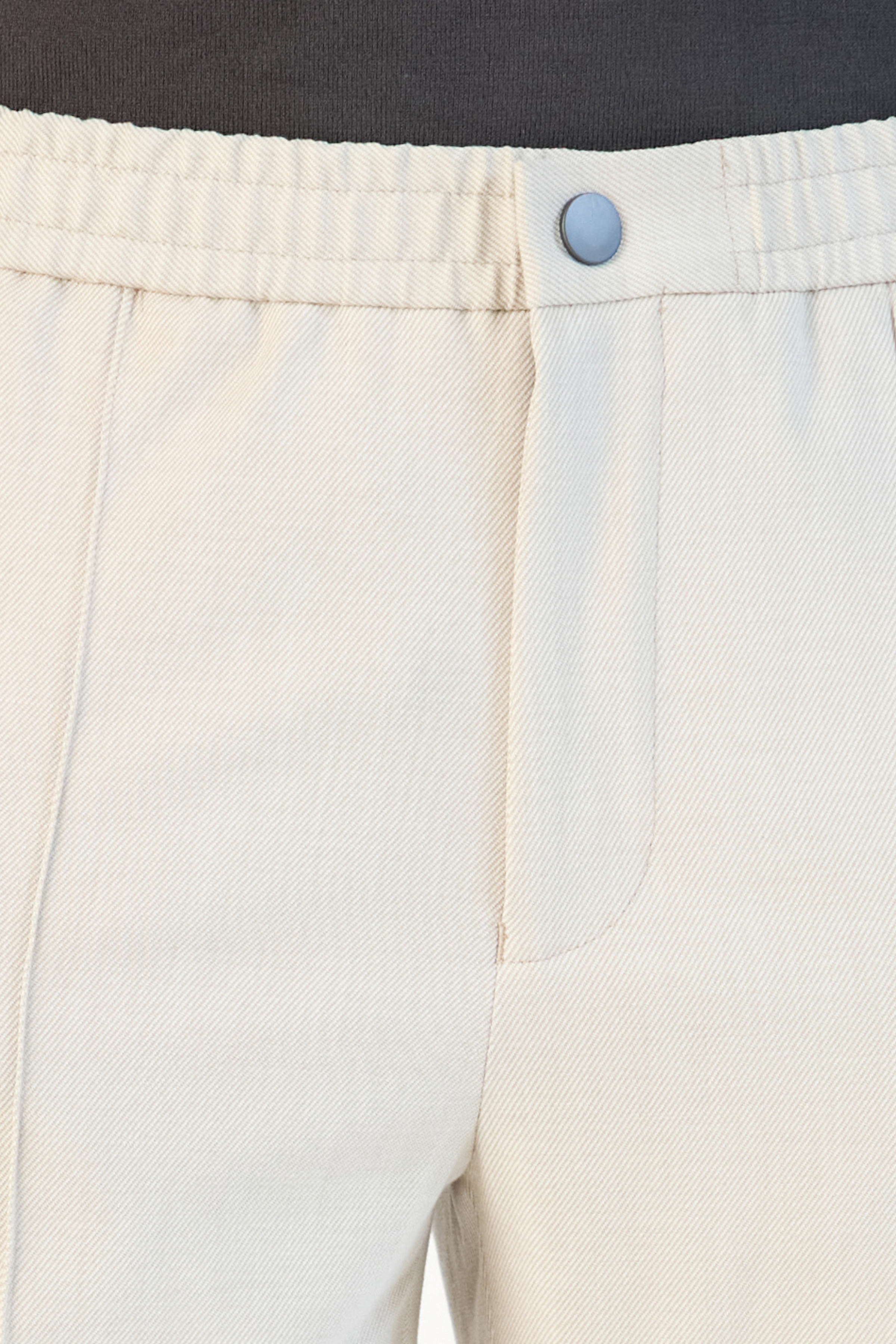 TEXTURED ELASTICATED JOGGER BEIGE