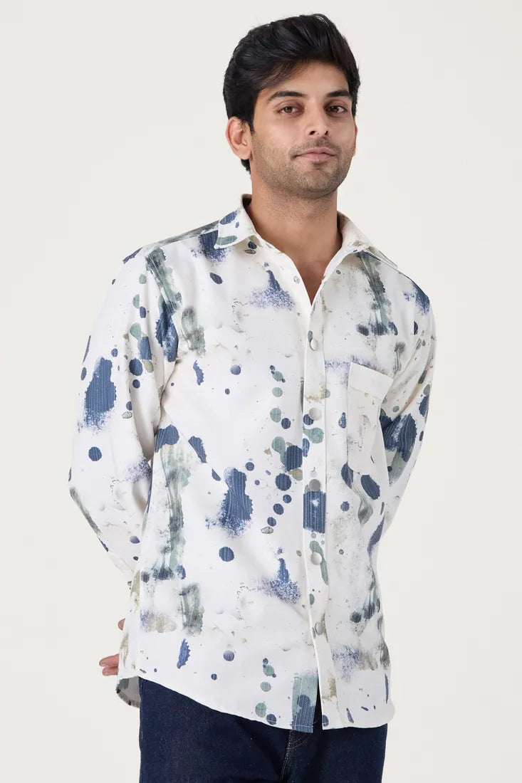 SPLASH PRINTED SHIRT