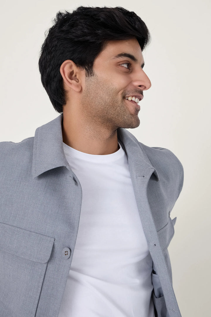 GREY PEACHY JACKET - CRAIG