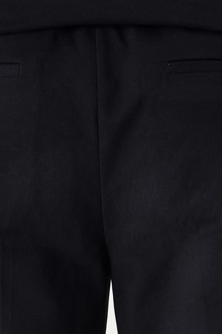 BUCKLE CARGO TROUSERS BLACK - CRAIG