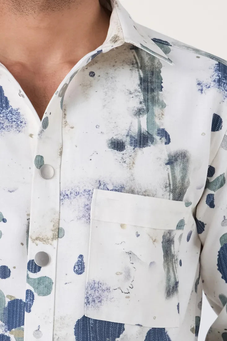 SPLASH PRINTED SHIRT