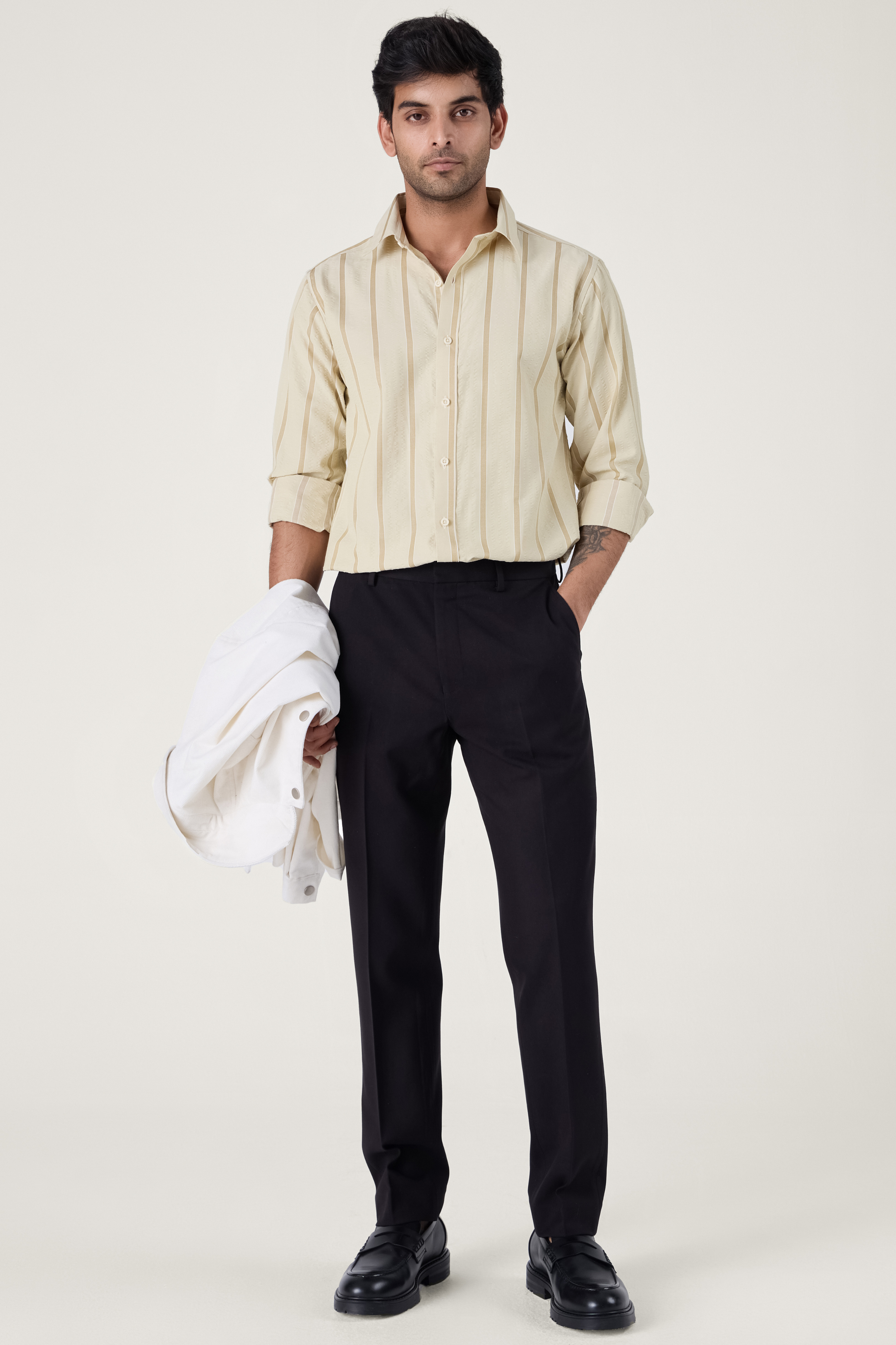 SLIM FIT CUT & SEW TROUSER