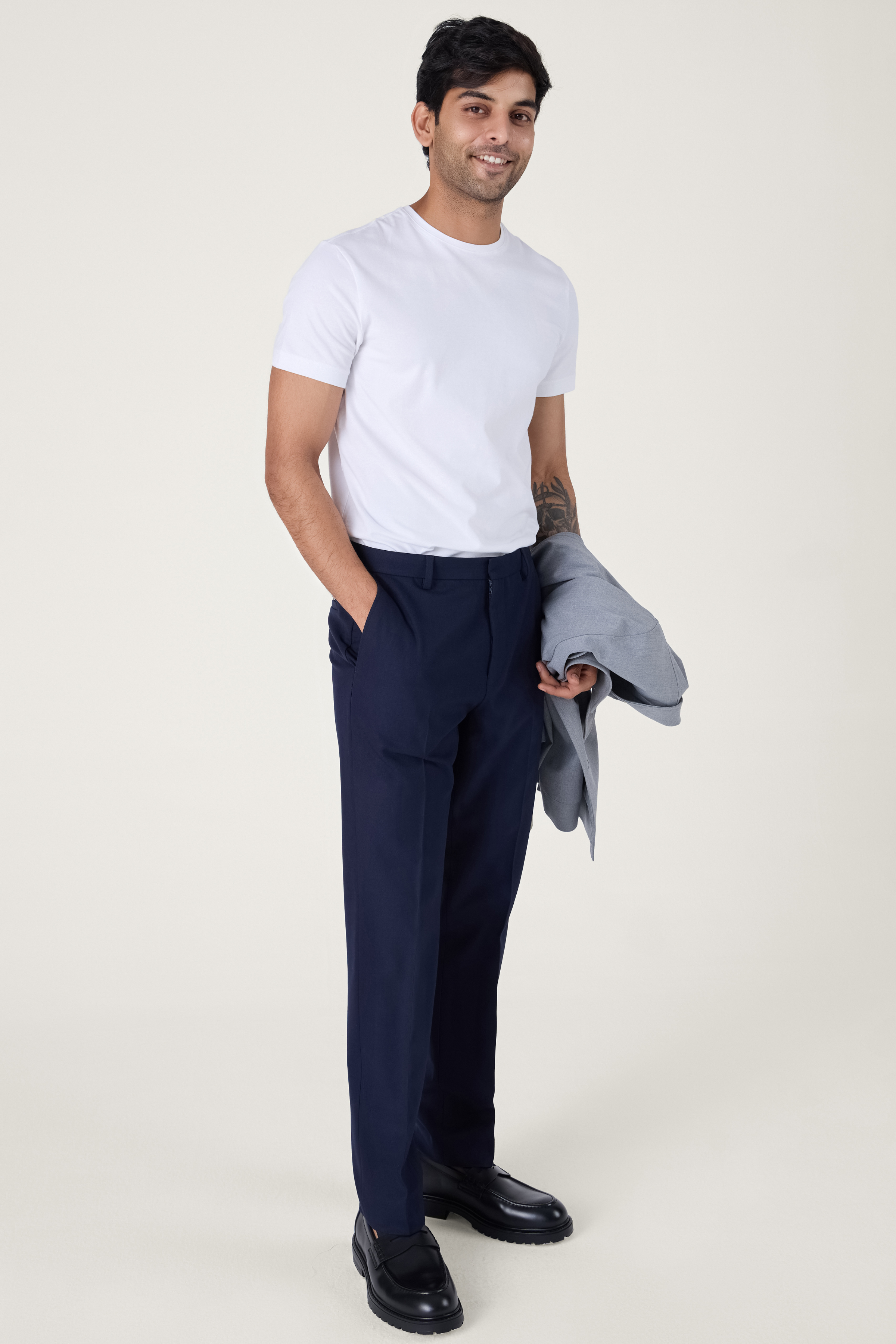 SLIM FIT CUT & SEW TROUSER