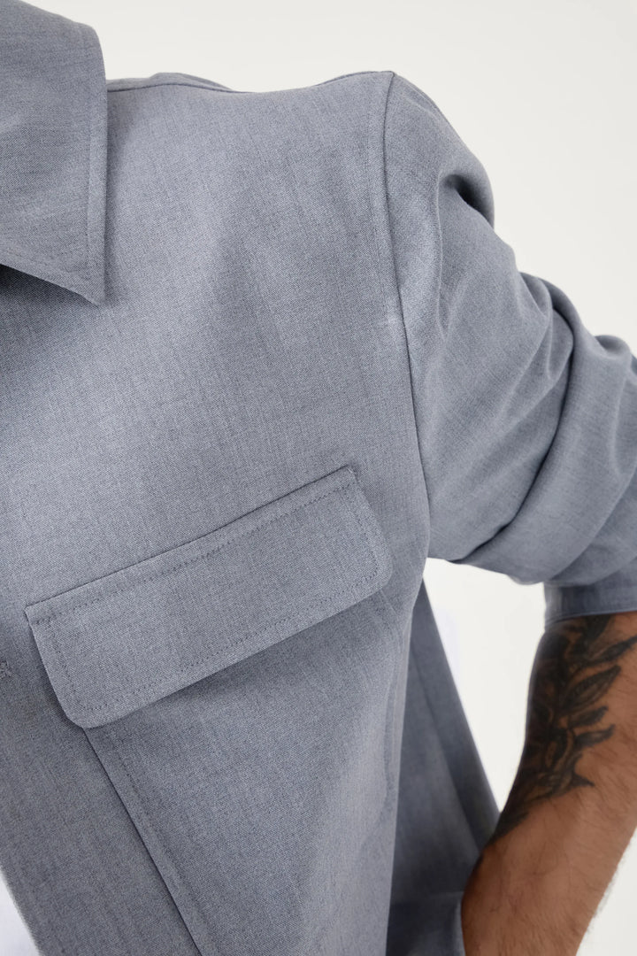 GREY PEACHY JACKET - CRAIG