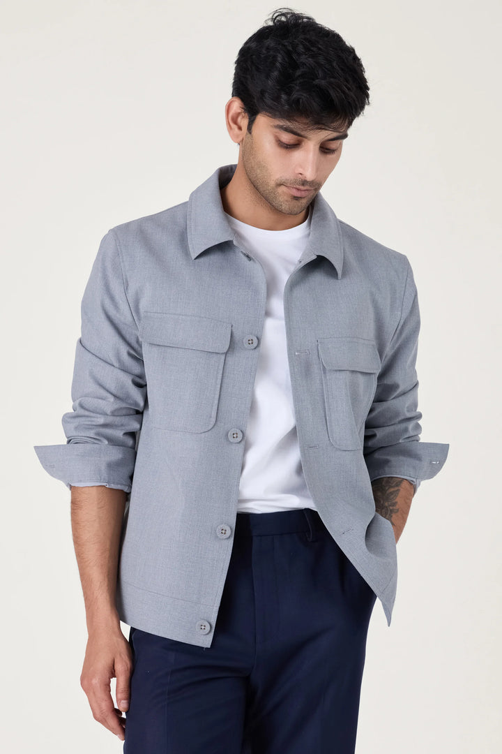 GREY PEACHY JACKET - CRAIG