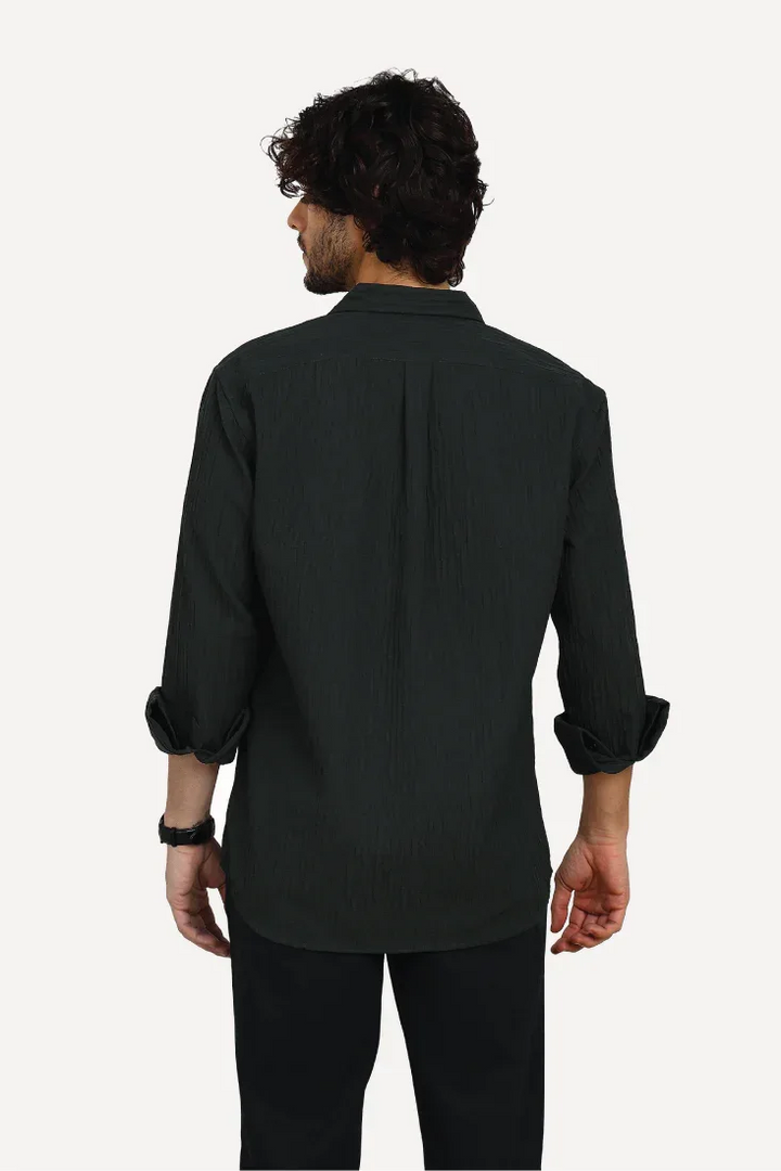 NAVY EVENING SHIRT - CRAIG