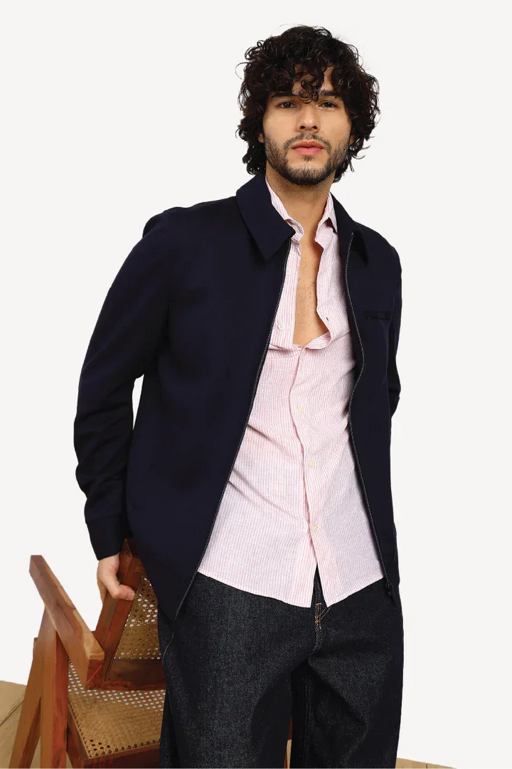 HARRINGTON NAVY BOMBER - CRAIG