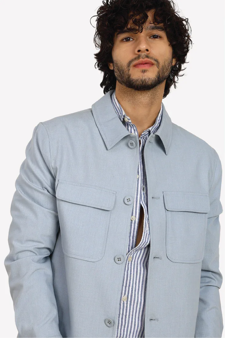 BLUE PEACHY JACKET - CRAIG