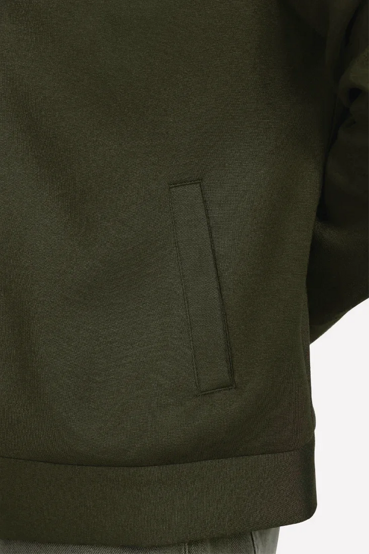 HARRINGTON OLIVE BOMBER - CRAIG
