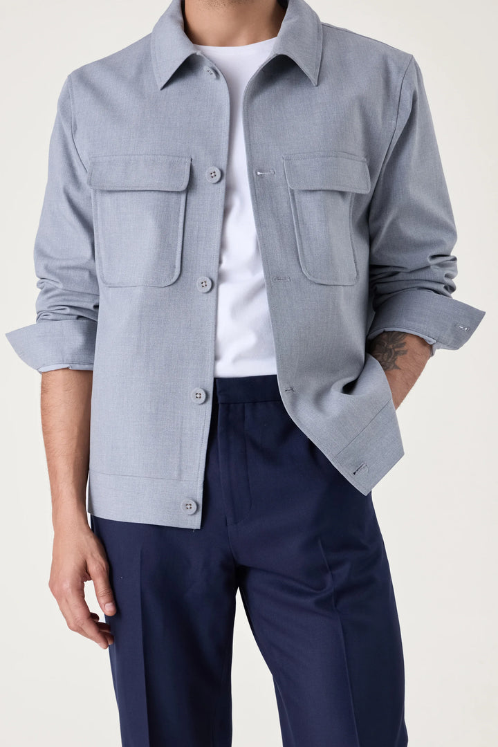 GREY PEACHY JACKET - CRAIG