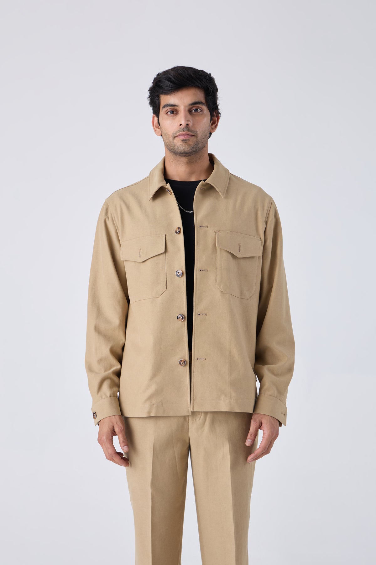 COTTON OVERSHIRT