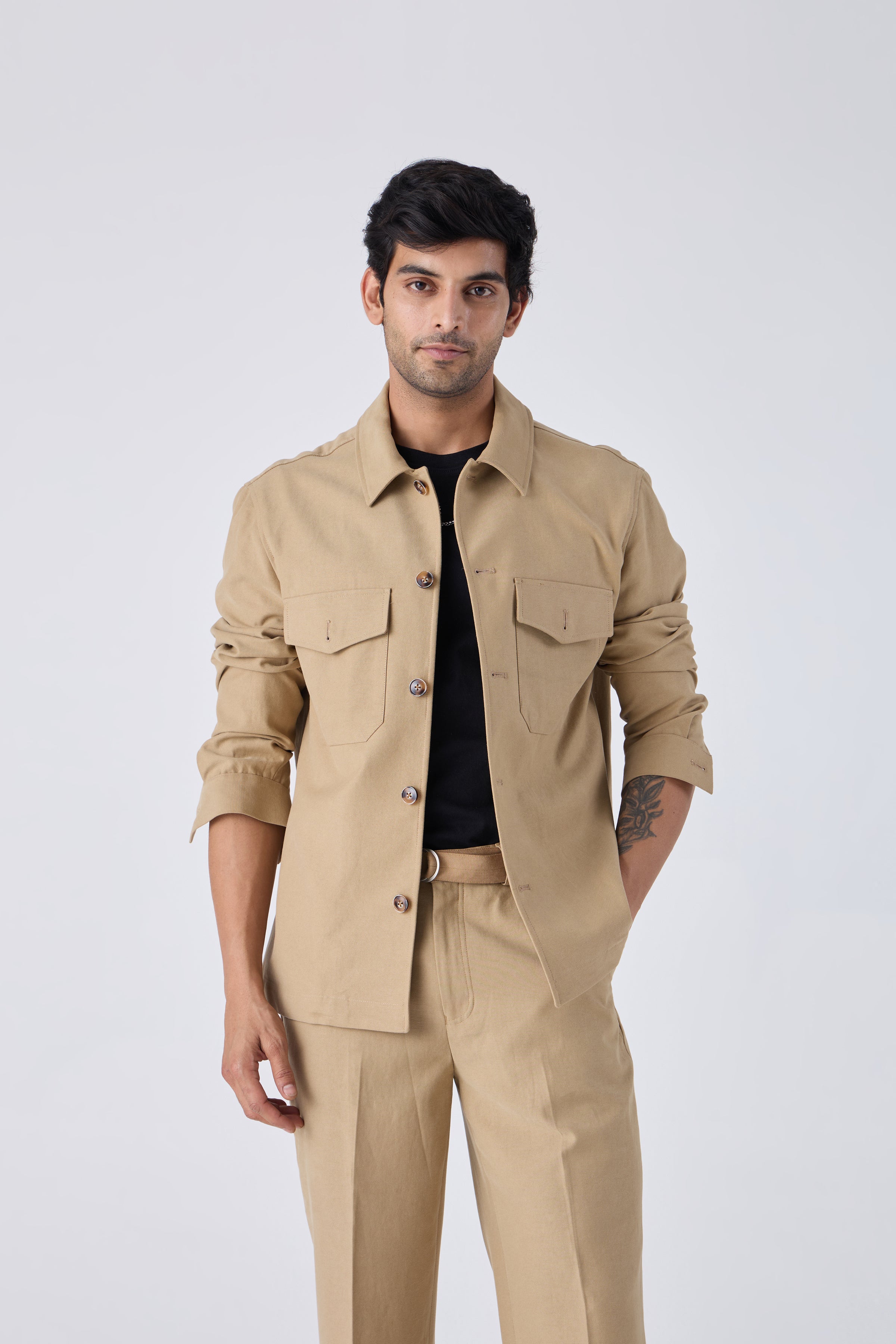 COTTON OVERSHIRT