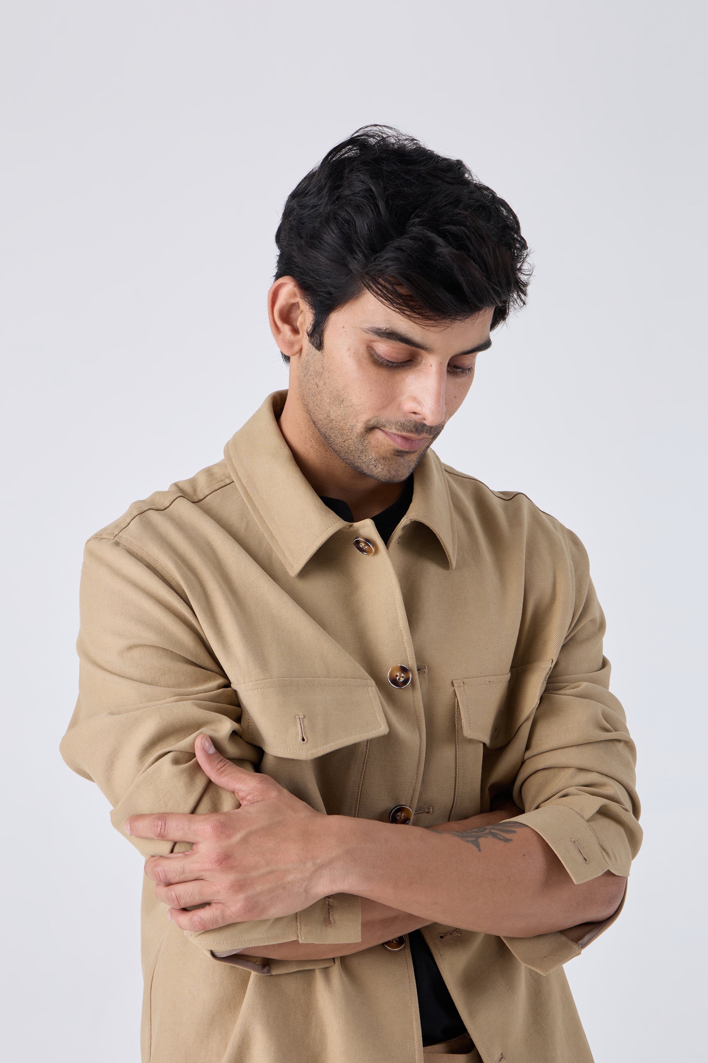 COTTON OVERSHIRT