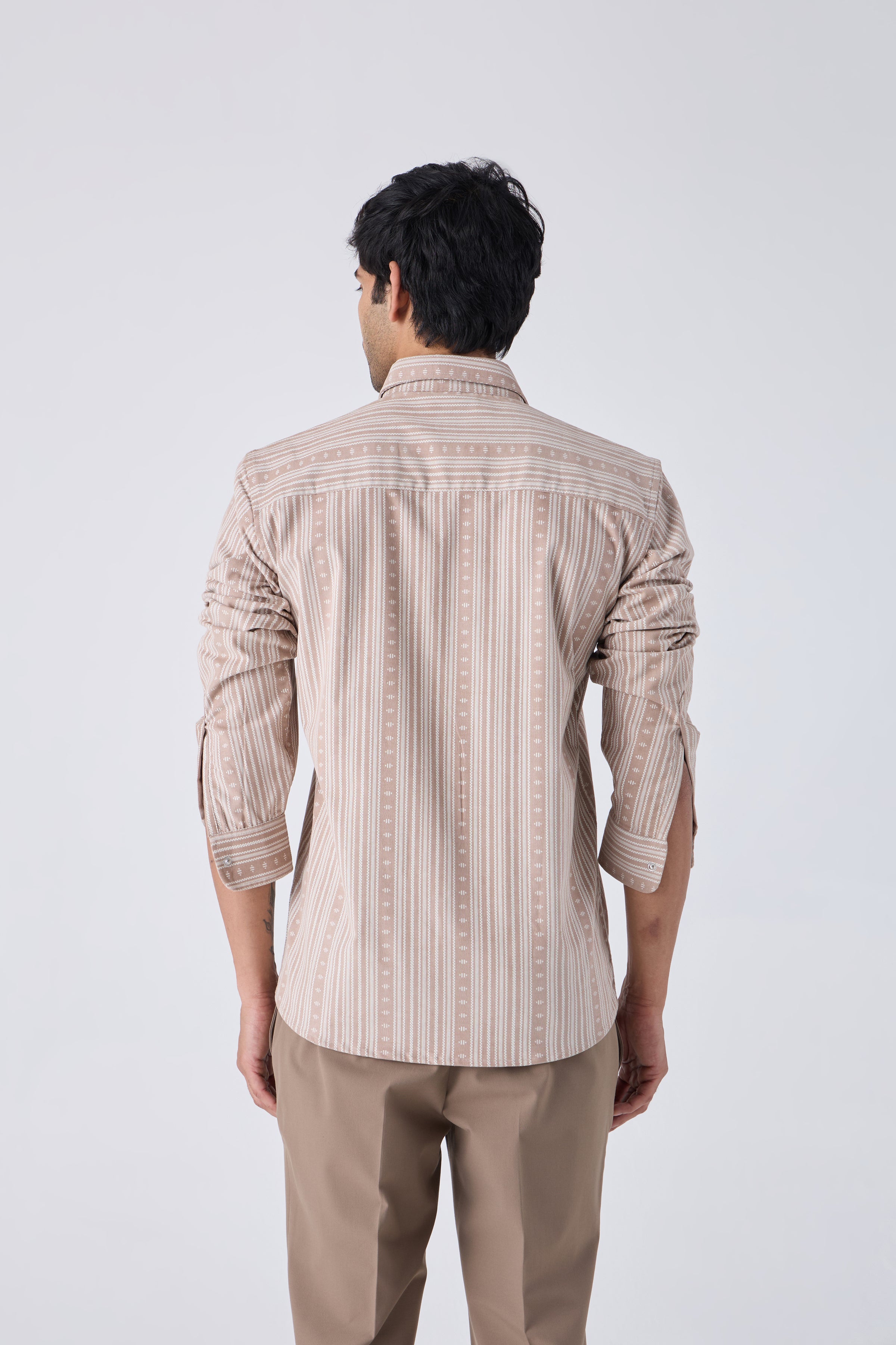 JACQUARD OVERSHIRT