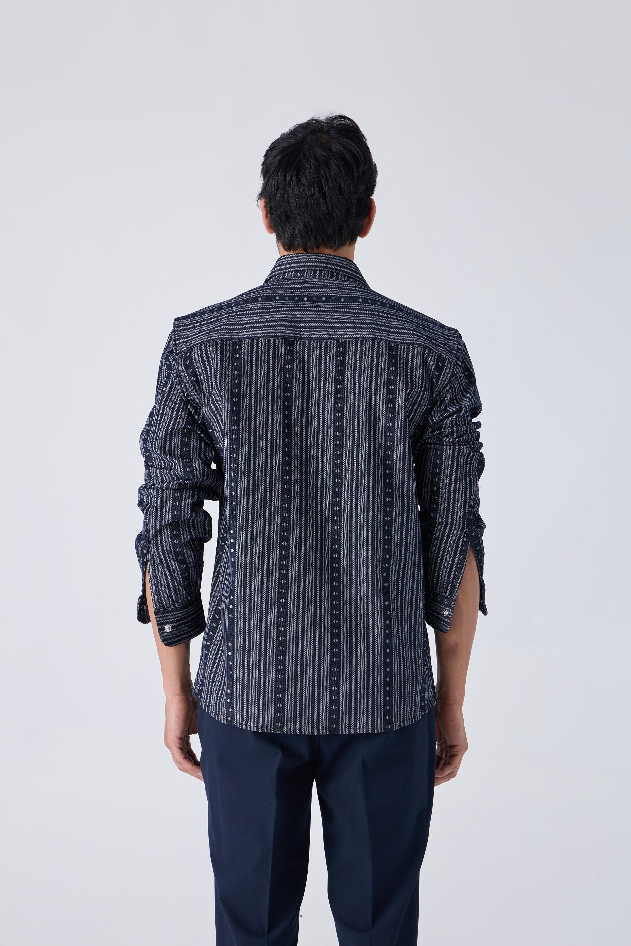 JACQUARD OVERSHIRT