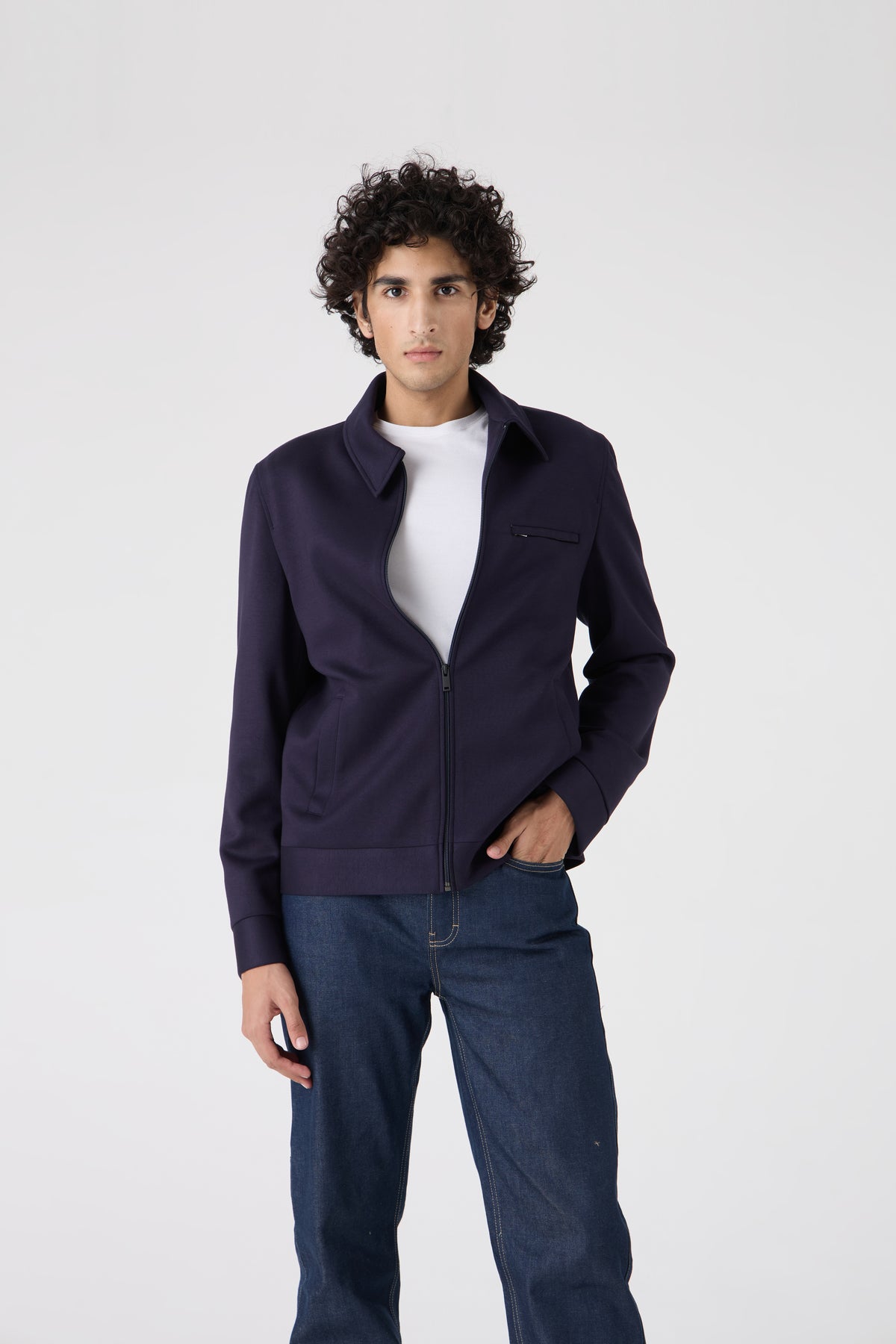 HARINGTAN COLLAR JACKET