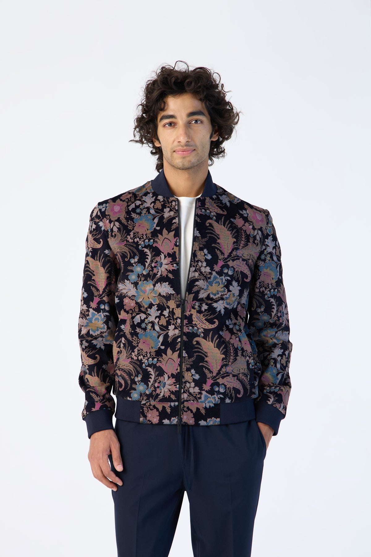 PAISLEY PRINT BOMBER