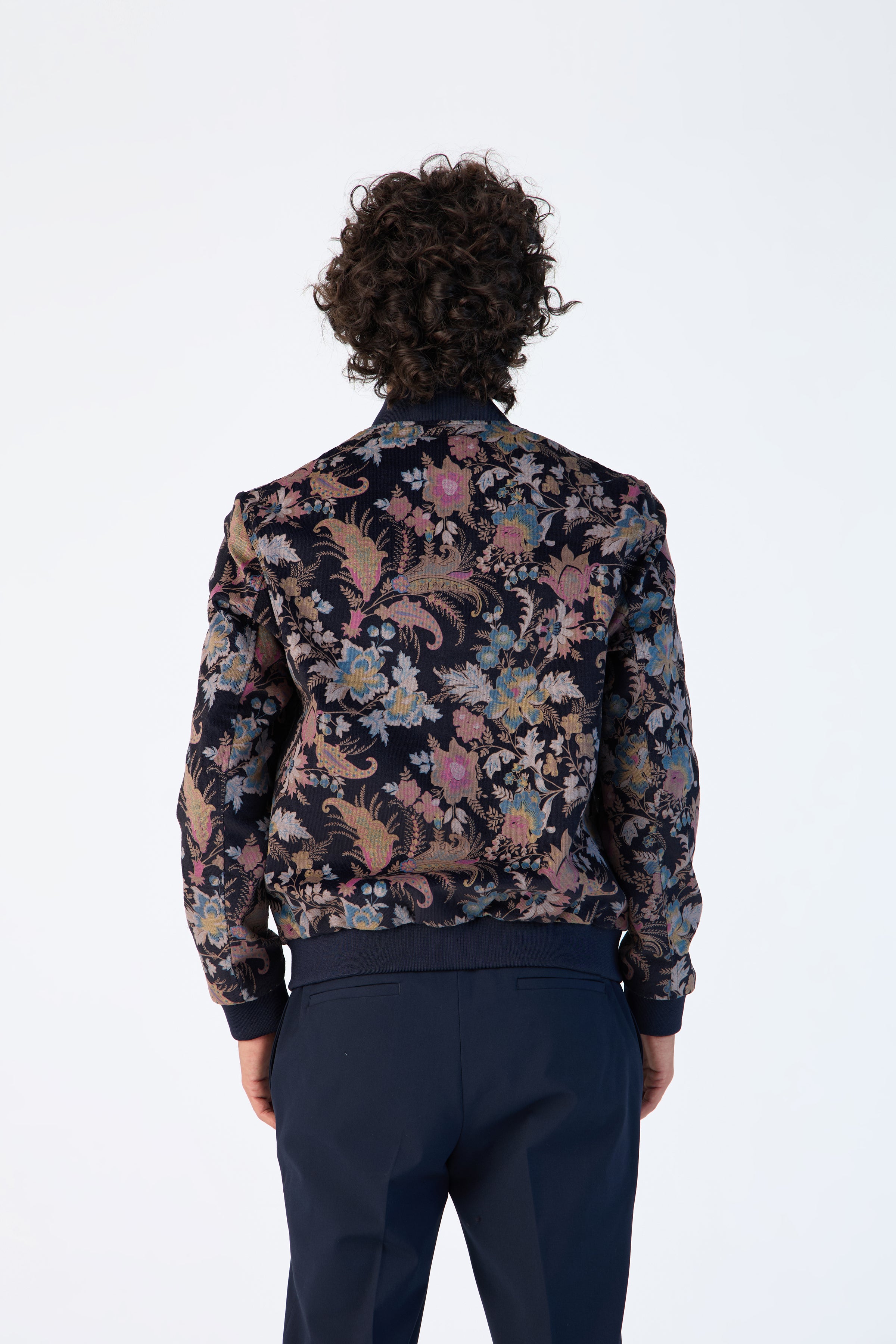 PAISLEY PRINT BOMBER