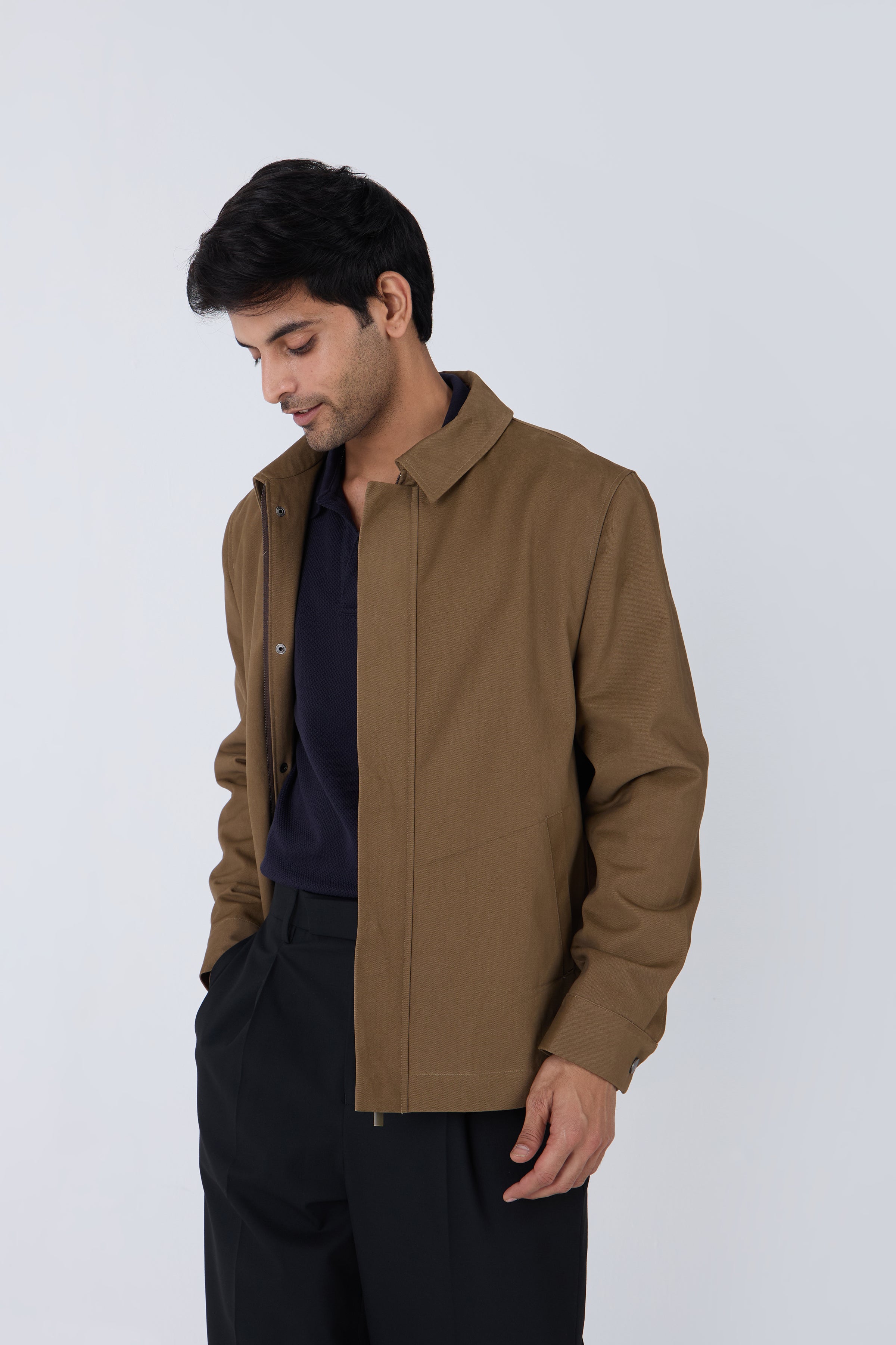 COTTON BOMBER JACKET