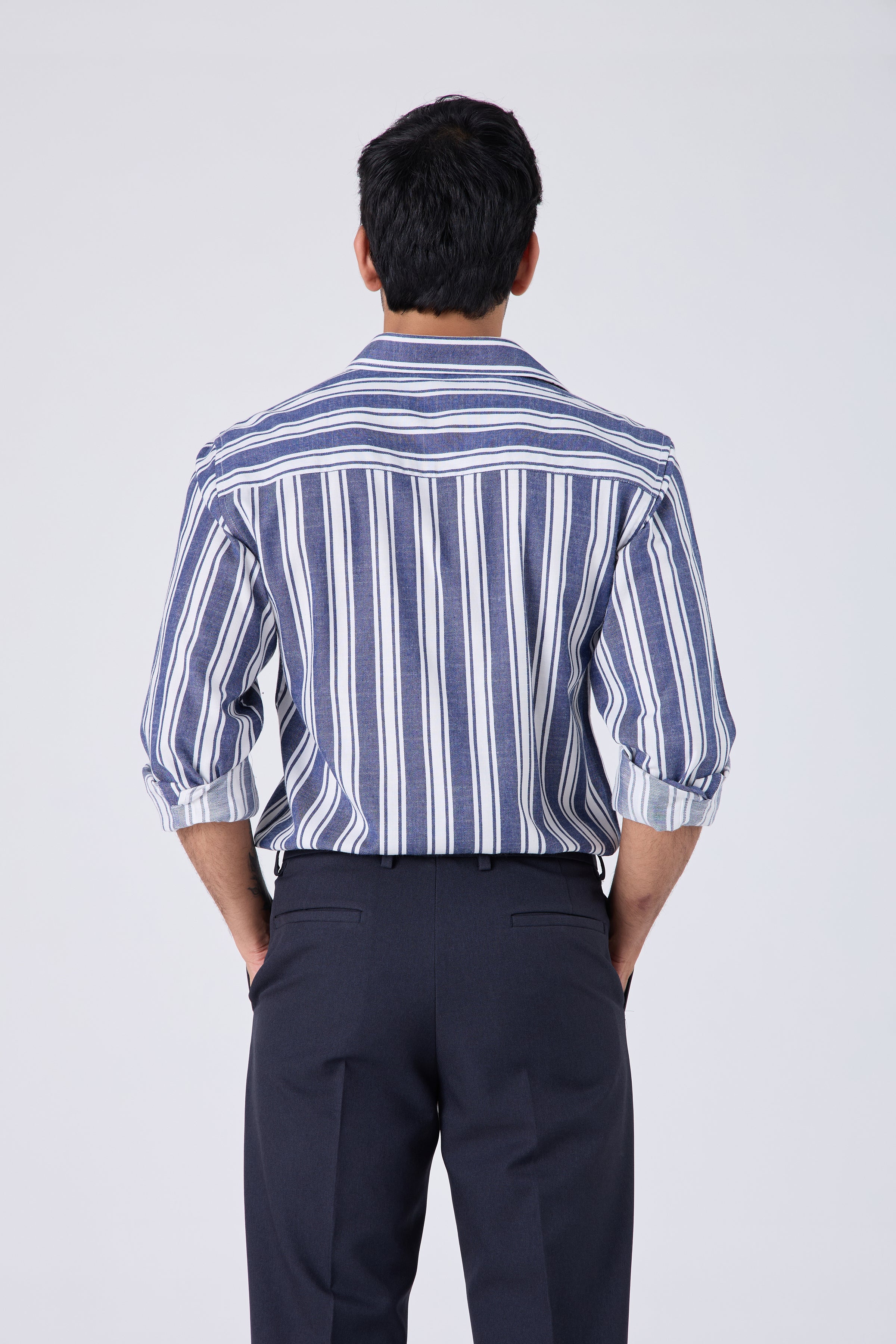 COTTON STRIPE SHIRT